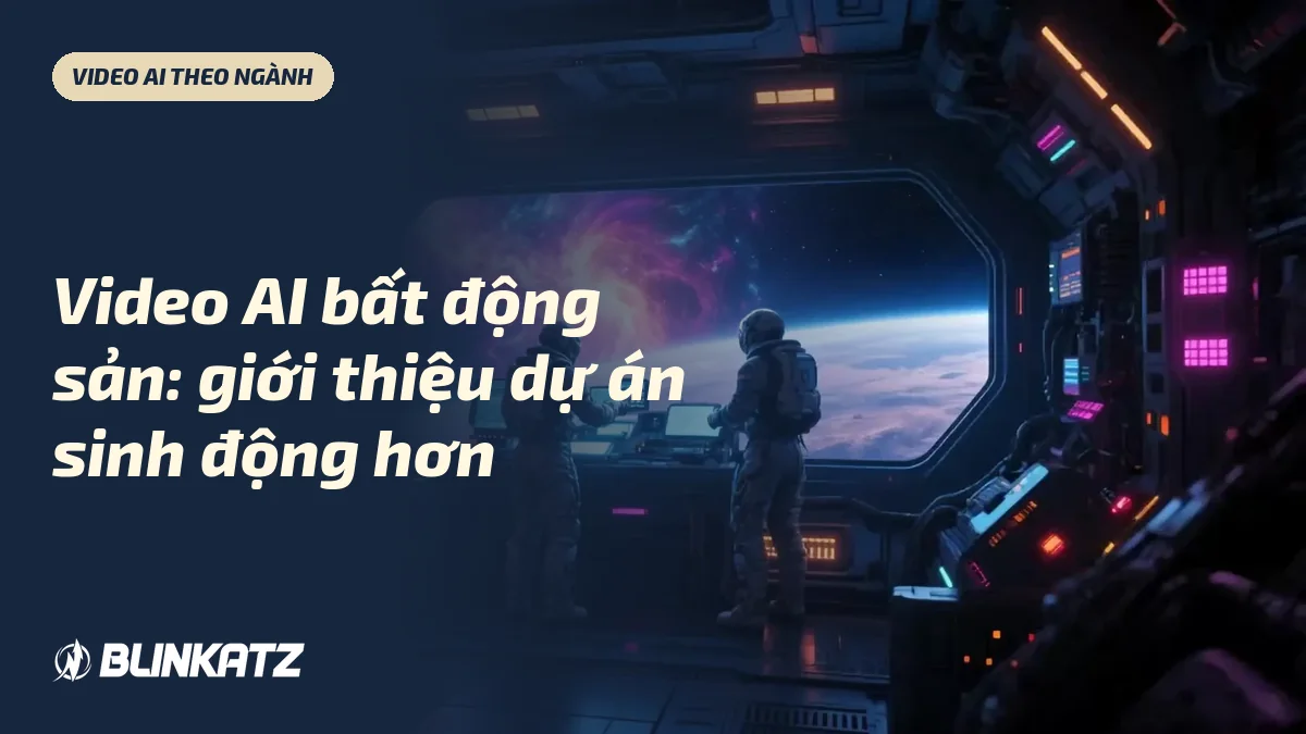Video AI bất động sản: giới thiệu dự án sinh động với chi phí thấp